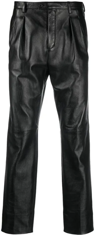High-Rise Tapered Trousers