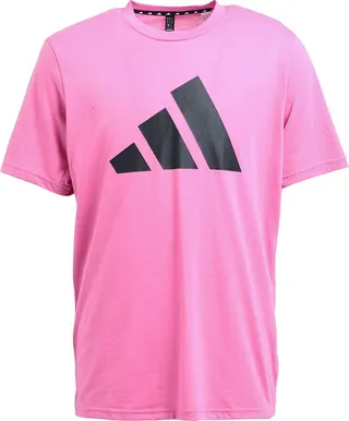 Adidas Train Essentials Feelready Logo Training T-shirt T-shirt Fuchsia