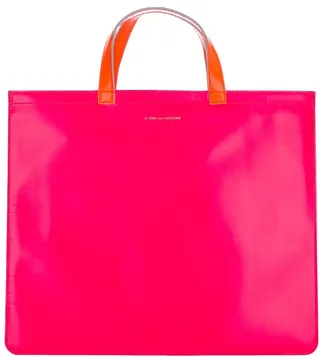 Comme des Garçons Wallet Super Fluorescent Tote Bag