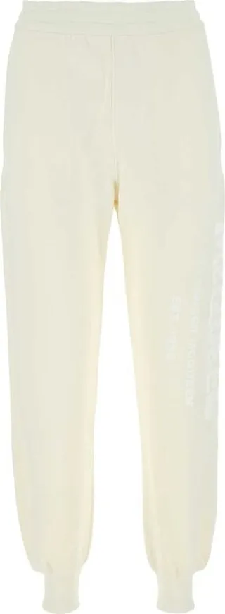 Alexander McQueen Logo Printed Track Pants