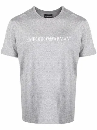 logo-print cotton T-shirt