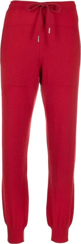 Drawstring Knitted Track Pants