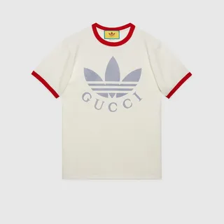 adidas x Gucci cotton jersey T-shirt