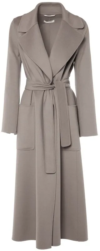Doubled Pure Virgin Wool Coat