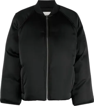 Black Dion Padded Bomber Jacket