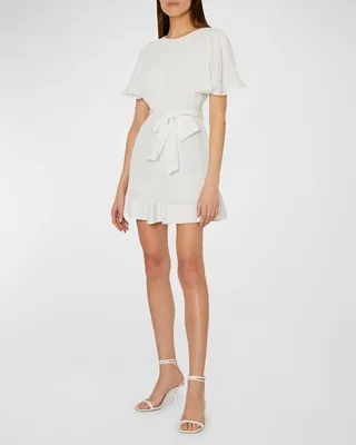 Lumi Pleated Mini Dress
