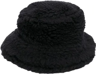 Fleece-Texture Bucket Hat