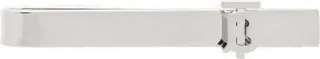 Burberry Monogram Logo Engraved Tie Clip