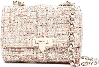 Lottie tweed shoulder bag