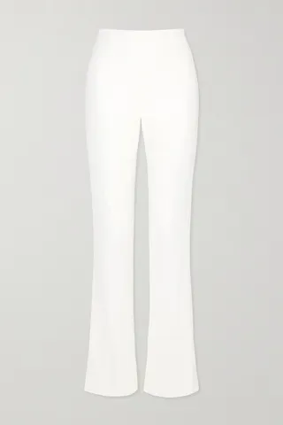 Galvan - Stretch-crepe Skinny Pants - White