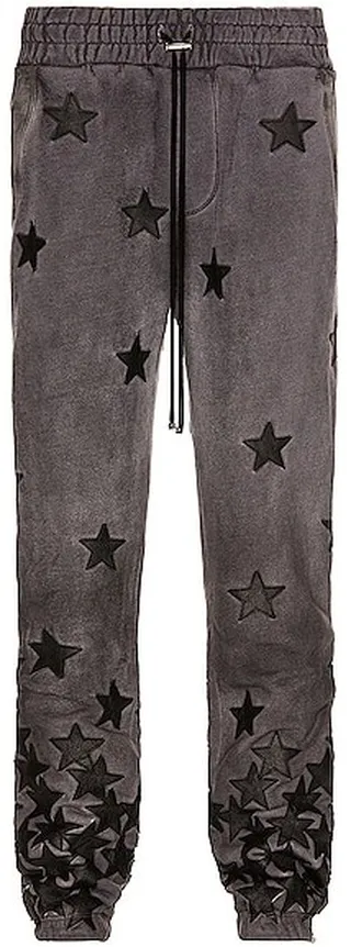 Amiri Chemist Star Sweatpant in Light Grey