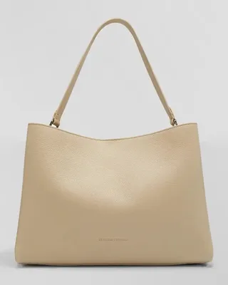 Monili Napa Leather Tote Bag