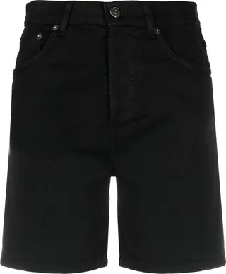 High-Waisted Denim Shorts