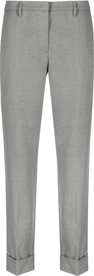 Cropped Tailored Trousers