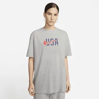 U.S. Swoosh Nike Women's T-Shirt in Grey