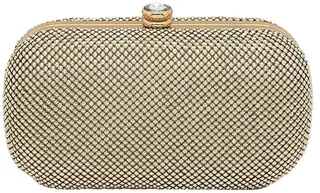 Women's Arlo Pyramid Mesh Minaudiere
