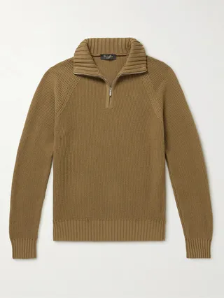 Cashmere Half-Zip Sweater