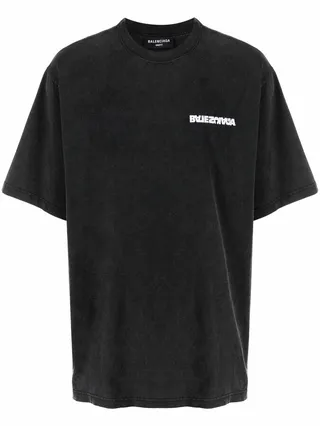 logo-print T-shirt