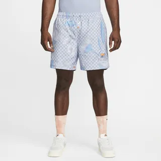 Men's Nike Sportswear Woven Flow Shorts in Grey