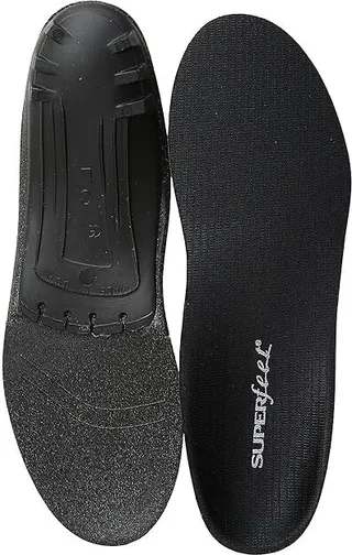 Superfeet Premium Black (Black) Insoles Accessories Shoes