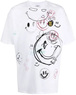 x Smiley cotton T-shirt