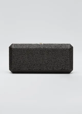 Slim Rectangle Fullbead Clutch Bag