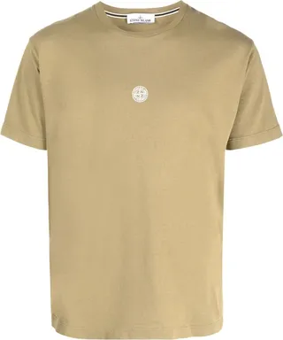 logo-print cotton T-shirt