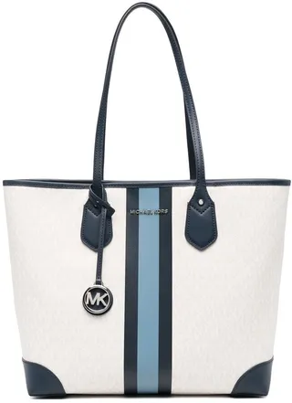 Eva large stripe tote bag
