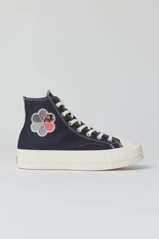 Converse Chuck Taylor All Star Crafted Patchwork Platform Sneaker
