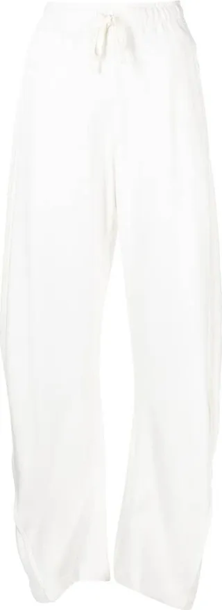 Straight-Leg Drawstring Track Pants