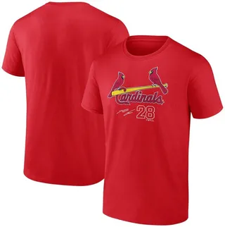 Men's Fanatics Branded Nolan Arenado Red St. Louis Cardinals Player Name and Number T-shirt