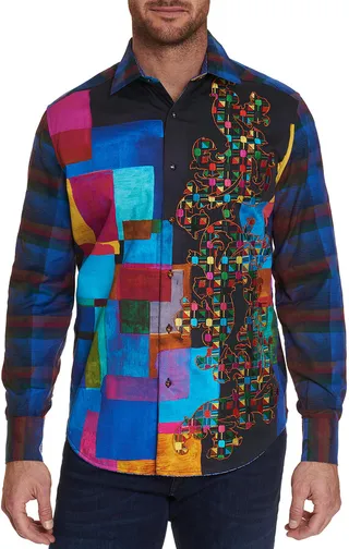 Men's The Geometric Impressionist Sport Shirt
