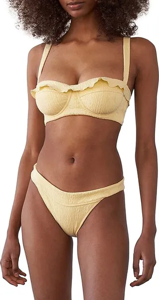 Tate Ruffle Underwire Bikini Top