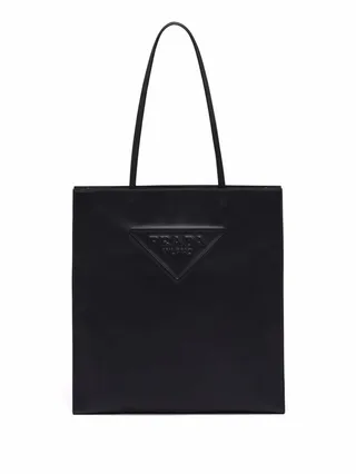 small Saffiano leather tote bag
