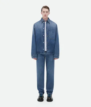 Padded Denim Jacket