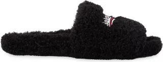 BALENCIAGA- Furry Slides