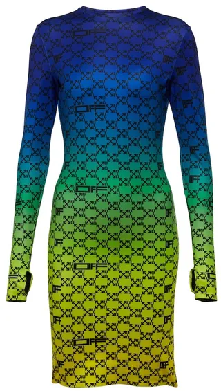 Monogram minidress