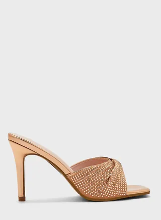One Strap High Heel Sandals