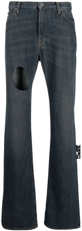 Hands-Off distressed jeans