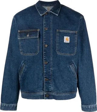Logo-Patch Denim Jacket