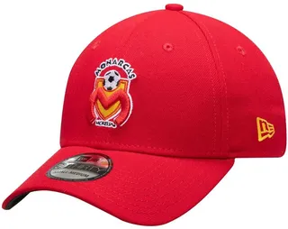 Men's New Era Scarlet Monarcas Morelia International Club Basic 39THIRTY Flex Hat