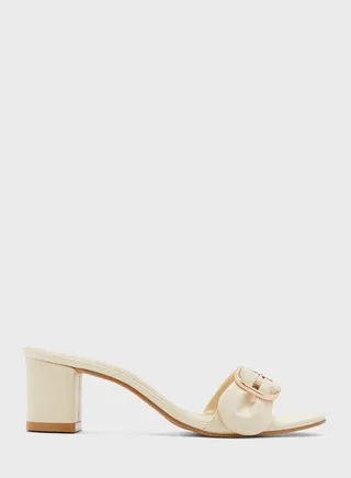 One Strap Heel Sandals