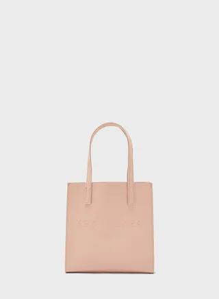 Crosshatch Small Icon Tote Bag