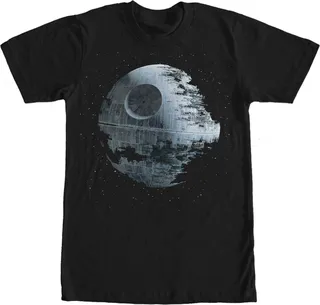 Men's Star Wars Galactic Death Star Destruction T-Shirt - Black - Small