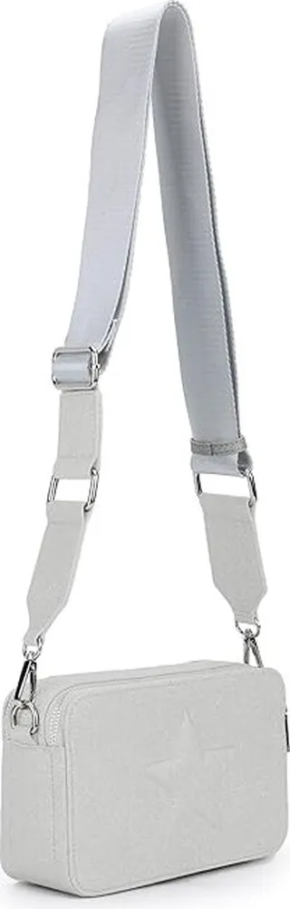 Vintage Havana Henna (Silver Metallic) Cross Body Handbags