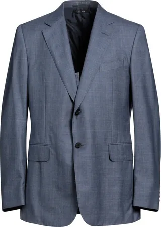 Suit Jacket Slate Blue