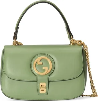 Blondie leather shoulder bag