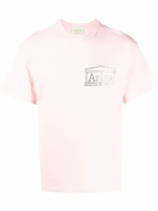 logo-embellished cotton T-shirt