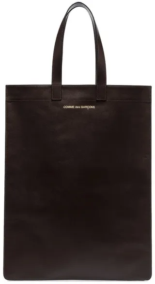 Logo Print Tote Bag