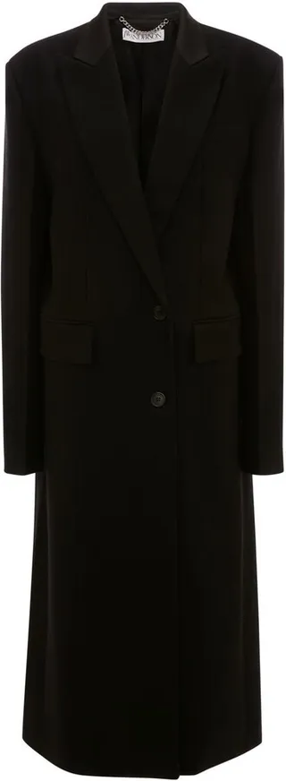 Oversize Single-Breasted Coat